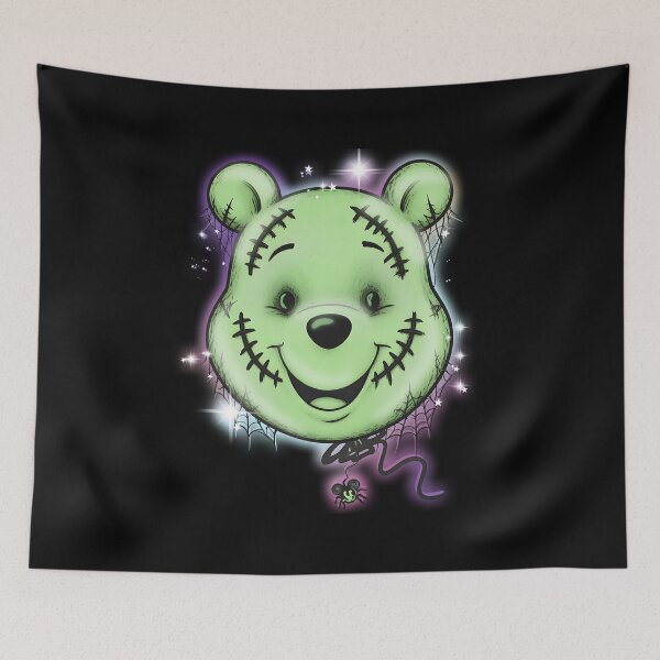 Item preview, Zombie Teddy Bear Halloween designed and sold by RRMadeArt.
