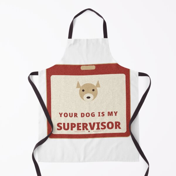 Item preview, Your Dog Is My Supervisor HVAC Tech Badge designed and sold by thestevebro.