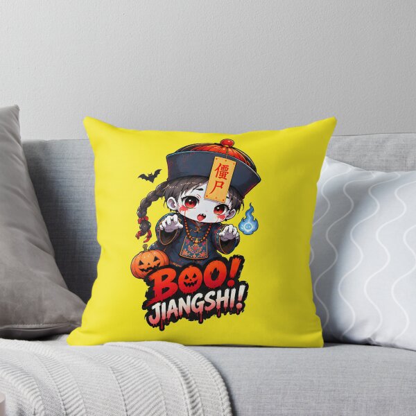 Item preview, Boo Jiangshi Cute Halloween Chinese Vampire designed and sold by PreeCha Art & Co..