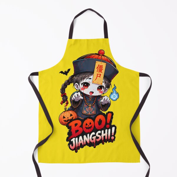 Item preview, Boo Jiangshi Cute Halloween Chinese Vampire designed and sold by PreeCha Art & Co..
