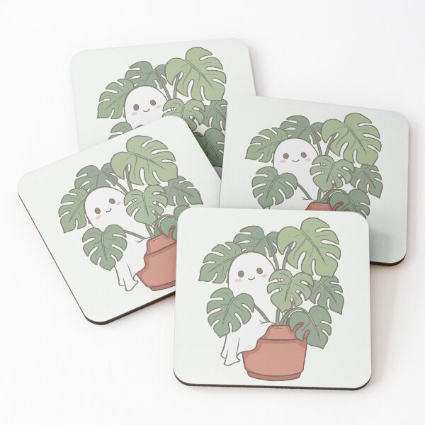 Item preview, Monstera Houseplant Ghost designed and sold by Gkinoki.