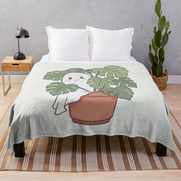 Item preview, Monstera Houseplant Ghost designed and sold by Gkinoki.