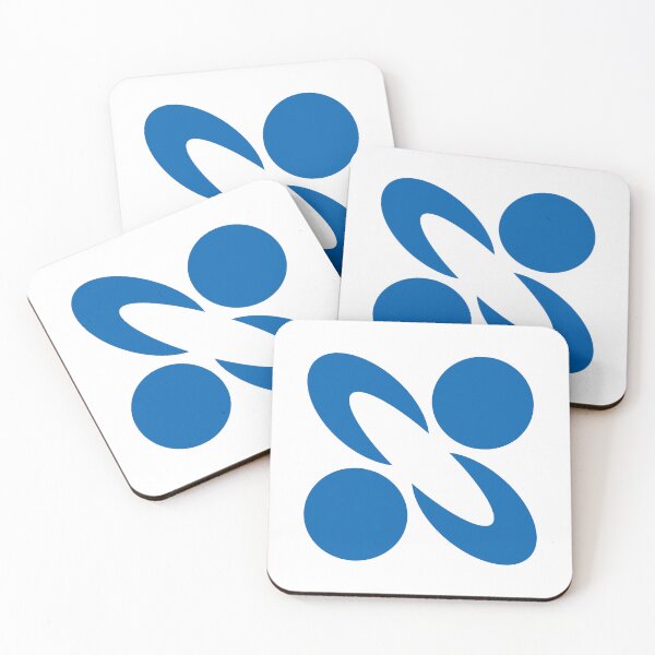 Item preview, Nippon Kayaku logo blue abstract emblem of Japanese chemical and pharmaceutical company designed and sold by Scovillea.