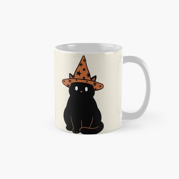 Item preview, Witchy Star Hat Cat designed and sold by Gkinoki.