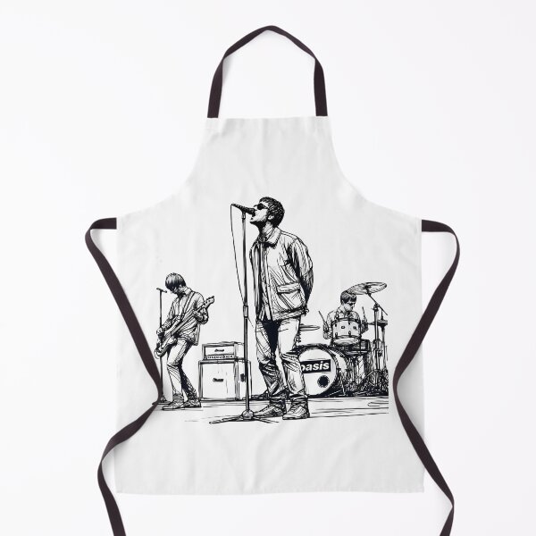 Item preview, Minimalist Line Art Of Oasis Performing Britpop Band  designed and sold by quanglinh56.