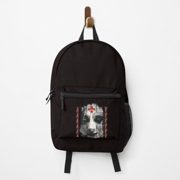 Item preview, Cracked Face Blue Eyes Red Cross Blood Moment designed and sold by PIVASA.