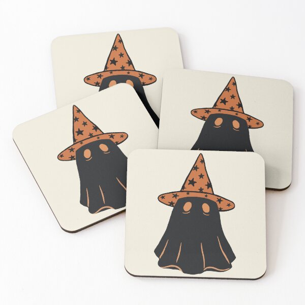 Item preview, Witchy Star Hat black Ghost designed and sold by Gkinoki.