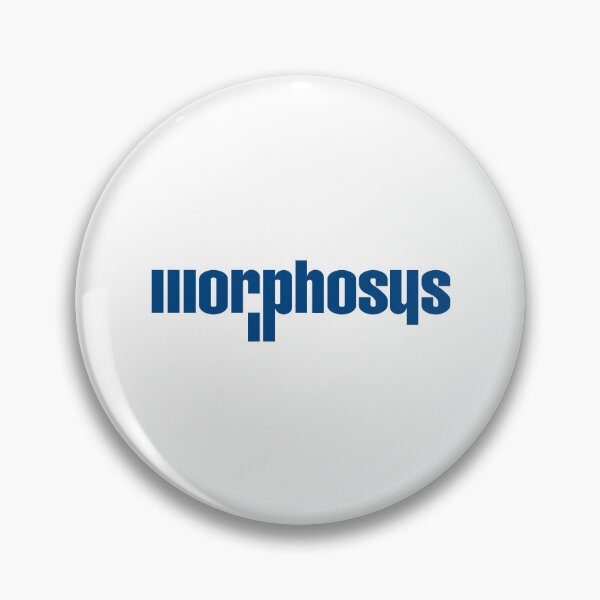 Item preview, MorphoSys logo blue wordmark of German biopharmaceutical company designed and sold by Scovillea.