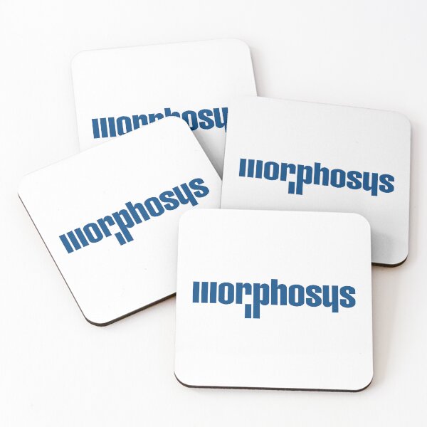 Item preview, MorphoSys logo blue wordmark of German biopharmaceutical company designed and sold by Scovillea.
