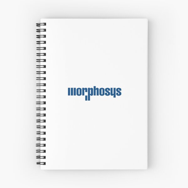 Item preview, MorphoSys logo blue wordmark of German biopharmaceutical company designed and sold by Scovillea.