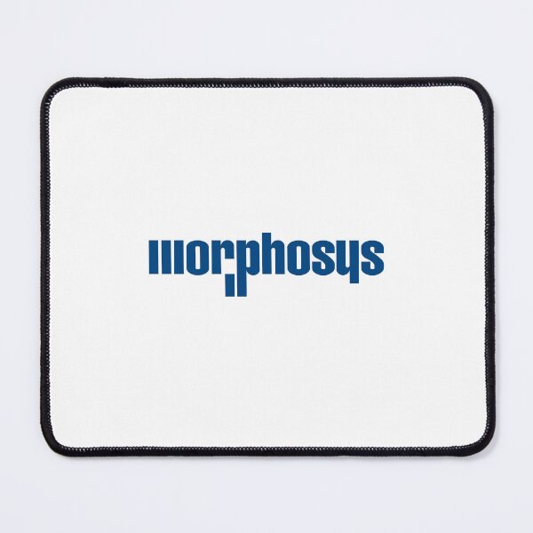 Item preview, MorphoSys logo blue wordmark of German biopharmaceutical company designed and sold by Scovillea.