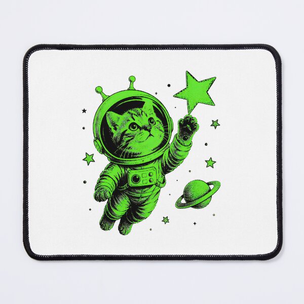Item preview, alien cat - funny cat lover sci-fi space designed and sold by SketchDrSketch.