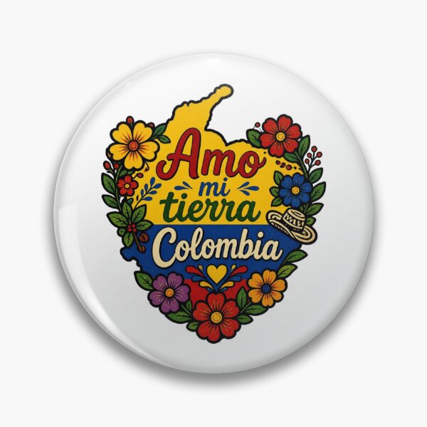 Item preview, I love my country Colombia | Heart with map of Colombia designed and sold by Olgavelez.