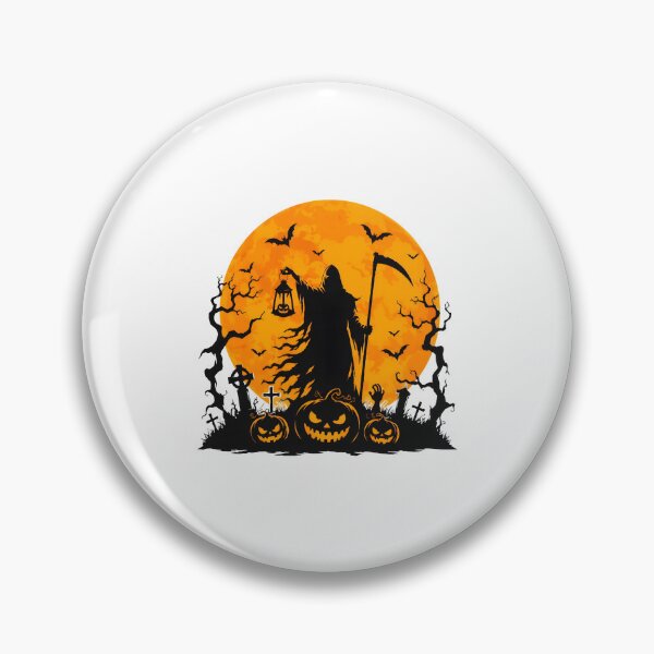 Item preview, bigfoot halloween moon peace sign jack o lantern designed and sold by SketchDrSketch.