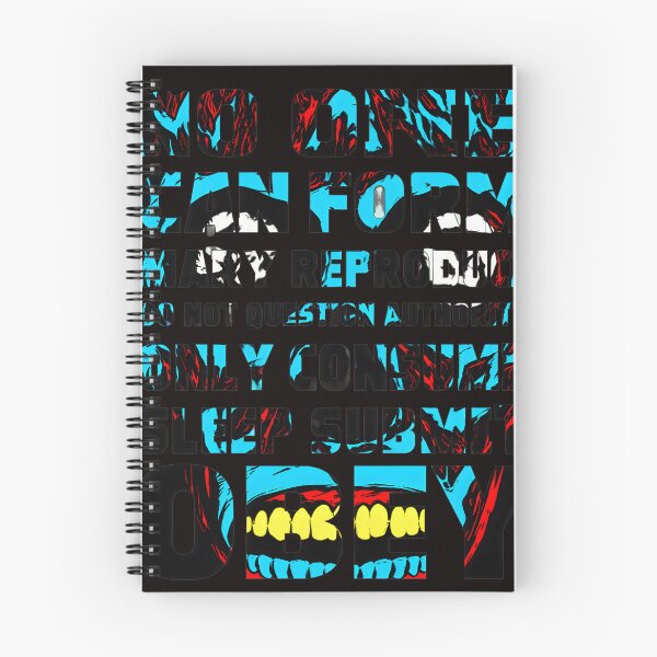 Item preview, No Thought Conform Obey Dystopian  designed and sold by PIVASA.
