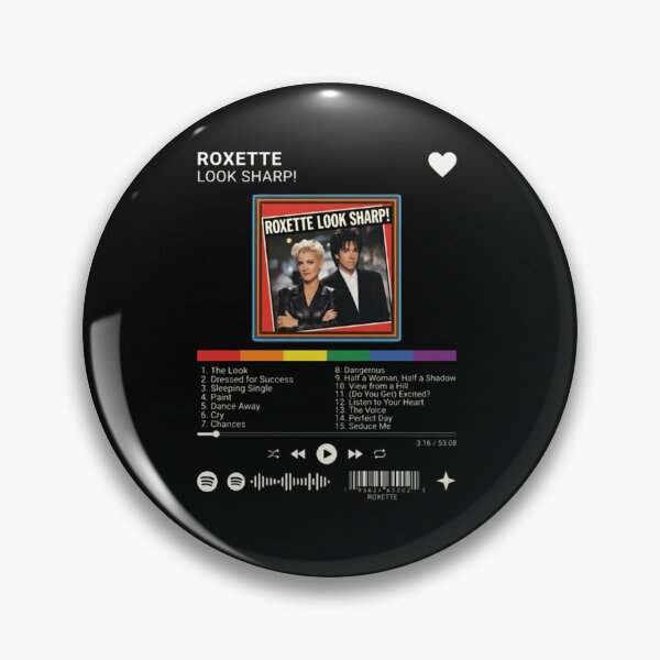Item preview, Roxette Tracklist Music Player Vintage  designed and sold by HansDavidsenST.