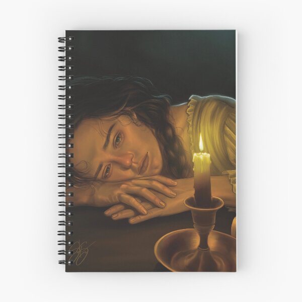 Item preview, Victorian woman with candle designed and sold by sommerskye22.