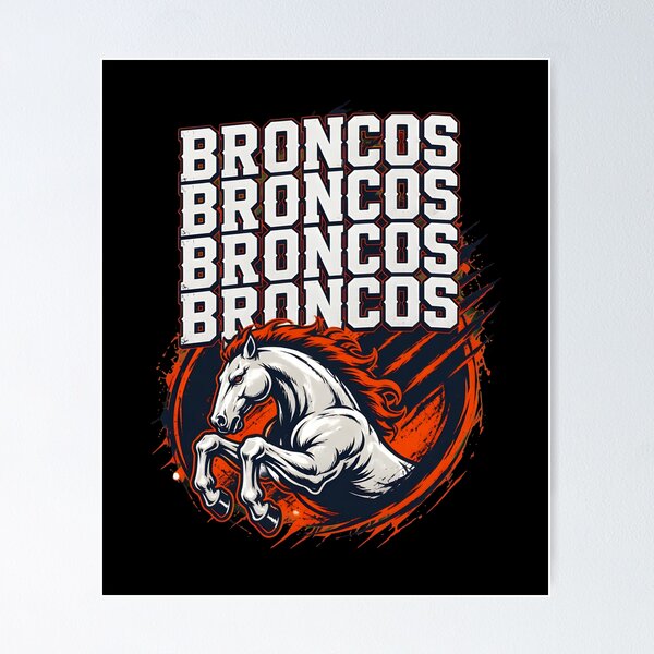 Item preview, bronco men women kids boys girls youth teen designed and sold by SketchDrSketch.