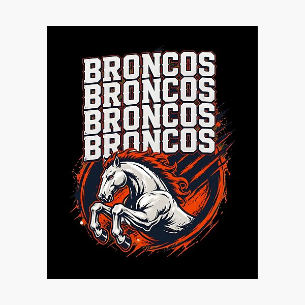 Item preview, bronco men women kids boys girls youth teen designed and sold by SketchDrSketch.