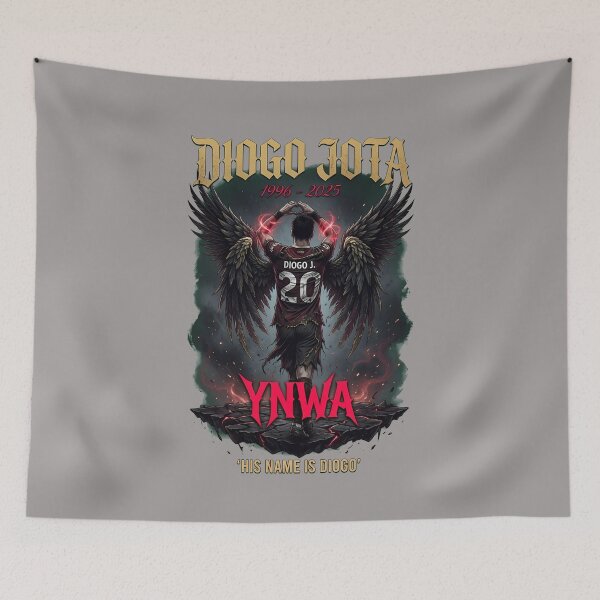 Item preview, Diogo Jota Angel Tribute 1996-2025 YNWA Soccer-2 designed and sold by SophiaBeeth.