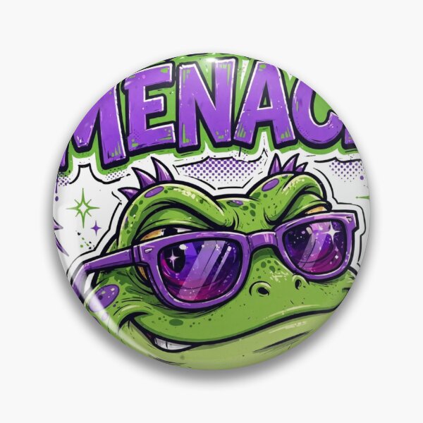 Item preview, Certified Menace Funny Frog Shirt designed and sold by DripyDesigns.
