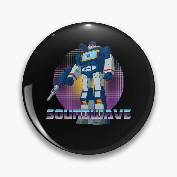 Item preview, Giant Blue Robot Cassette Player Grid Background designed and sold by ParnellaChalif.