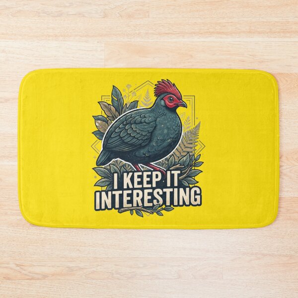 Item preview, Crested Partridge Shirt - I Keep It Interesting - Roul Roul Exotic Bird Tee - Vintage Retro Botanical Graphic designed and sold by Max Store.