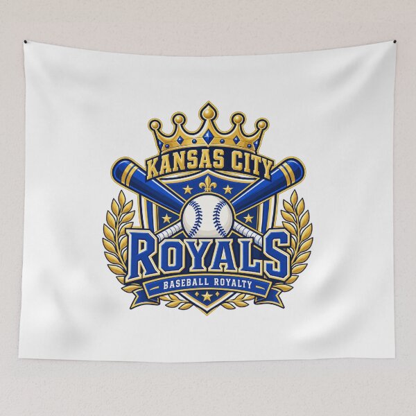 Item preview, Kansas City Royals Baseball Royalty Crest designed and sold by Dresut.