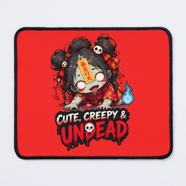 Item preview, Cute Creepy Undead Chibi Zombie Girl designed and sold by PreeCha Art & Co..