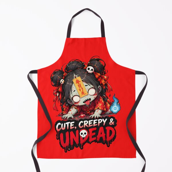 Item preview, Cute Creepy Undead Chibi Zombie Girl designed and sold by PreeCha Art & Co..