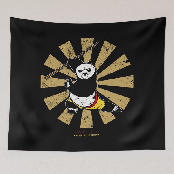 Item preview, Kung Fu Panda Retro Japanese  designed and sold by NOELMEDINA.