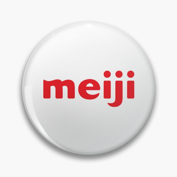 Item preview, Meiji logo red wordmark of Japanese food and confectionery brand designed and sold by Scovillea.