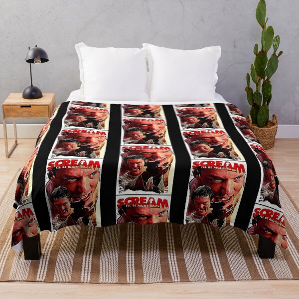 Item preview, Scream Stu Macher Ill Be Right Back Vintage Horror designed and sold by Teemeehe.