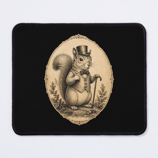 Item preview, funny vintage squirrel giving middle finger designed and sold by Cocuninecrew.