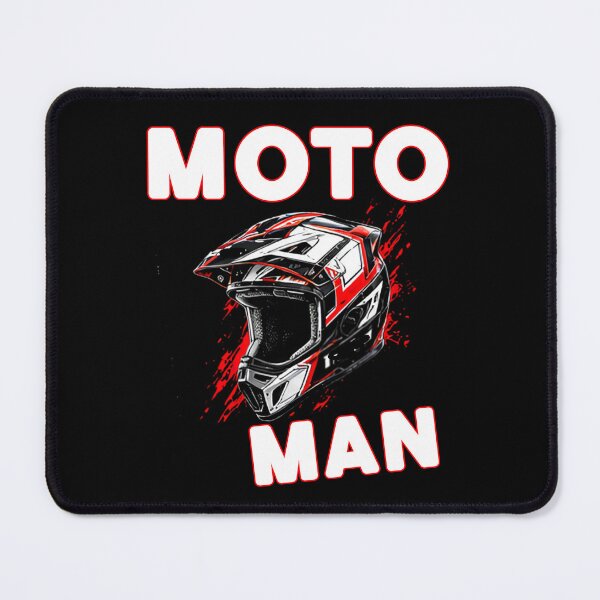 Item preview, Moto Man Motocross Helmet Red Dirt Bike designed and sold by Jt41.