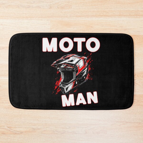 Item preview, Moto Man Motocross Helmet Red Dirt Bike designed and sold by Jt41.