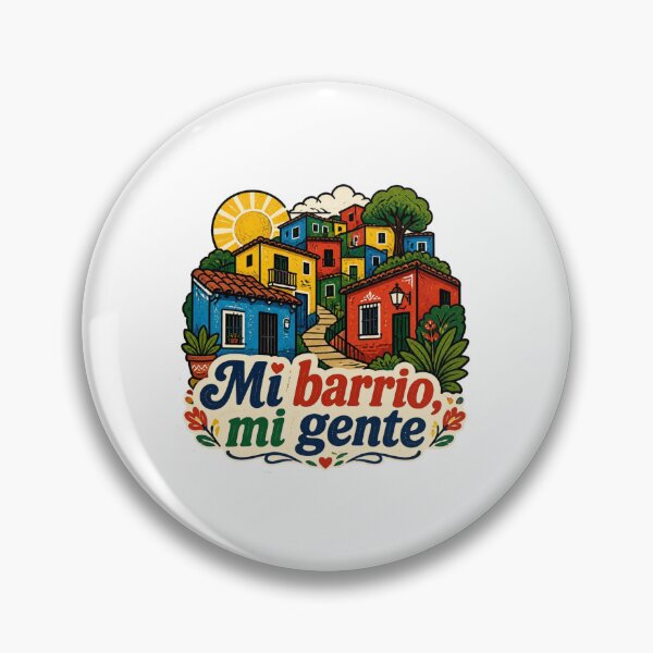 Item preview, My neighborhood, my people | Colorful hillside houses designed and sold by Olgavelez.