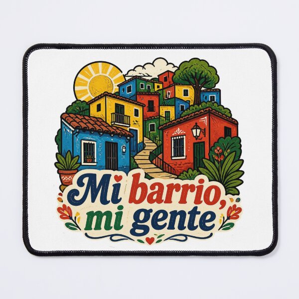 Item preview, My neighborhood, my people | Colorful hillside houses designed and sold by Olgavelez.