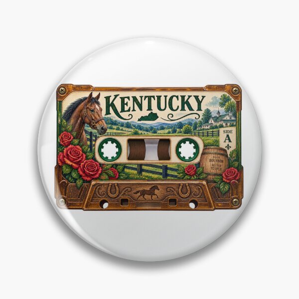 Item preview, Kentucky Retro Cassette Tape designed and sold by Whimspired By Paxx.
