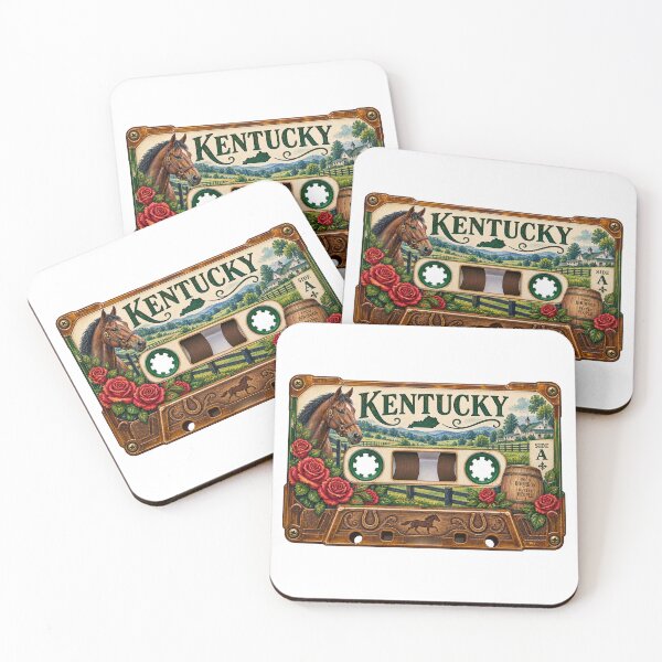 Item preview, Kentucky Retro Cassette Tape designed and sold by Whimspired By Paxx.
