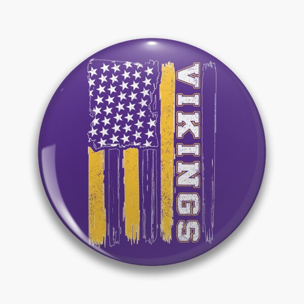 Item preview, Vintage Vikings US Flag Distressed Football Team Spirit designed and sold by RockTheFeal.