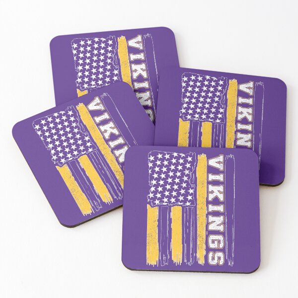 Item preview, Vintage Vikings US Flag Distressed Football Team Spirit designed and sold by RockTheFeal.