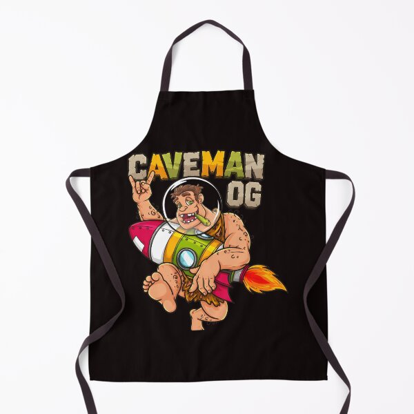 Item preview, Caveman OG Rocket Ride Retro Cartoon Humor designed and sold by Rockx5.