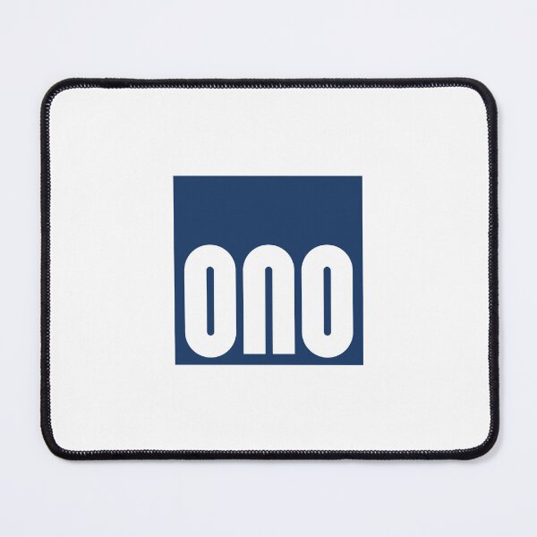 Item preview, Ono Pharmaceutical logo white lettering on navy blue square designed and sold by Scovillea.