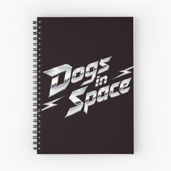 Item preview, Dogs in Space Retro Chrome 80s Lightning Bolt designed and sold by LookaaL.