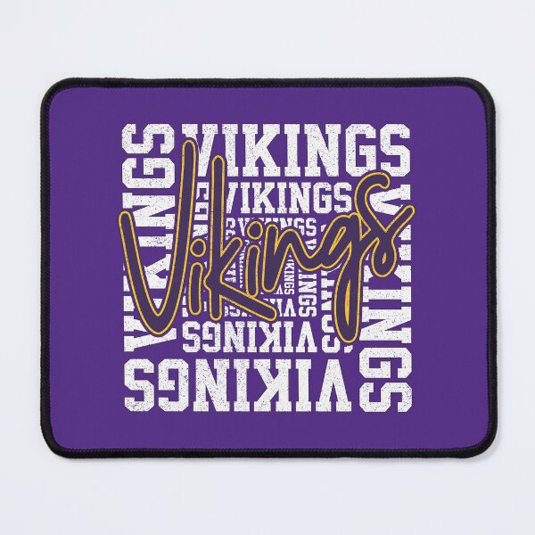 Item preview, Vintage Vikings Script Distressed Football Fan Spirit designed and sold by Floral Vintage.