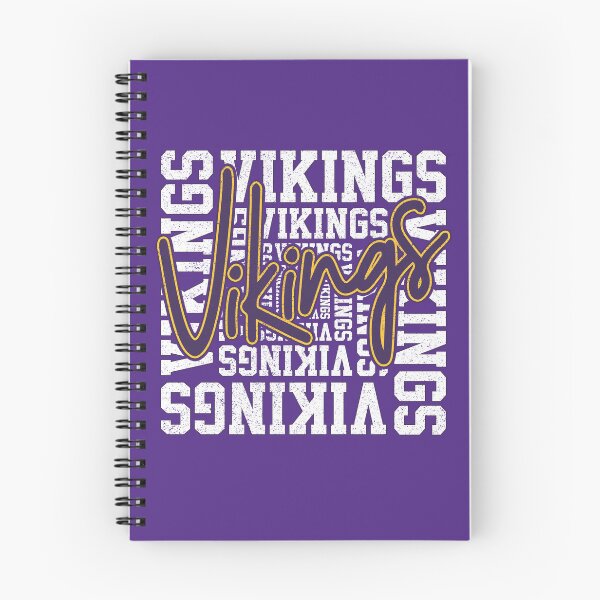 Item preview, Vintage Vikings Script Distressed Football Fan Spirit designed and sold by Floral Vintage.