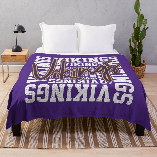Item preview, Vintage Vikings Script Distressed Football Fan Spirit designed and sold by Floral Vintage.