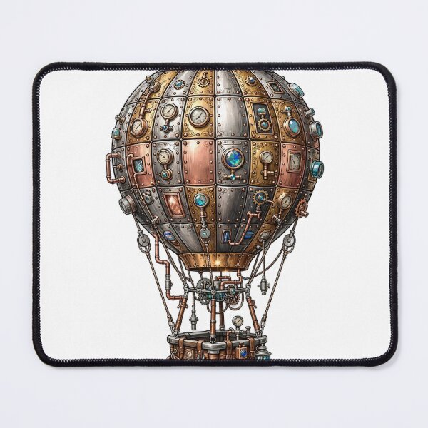 Item preview, Vintage Steampunk Hot Air Balloon Brass and Gears designed and sold by Robert Lucio.