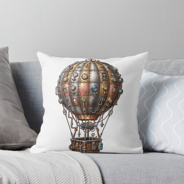 Item preview, Vintage Steampunk Hot Air Balloon Brass and Gears designed and sold by Robert Lucio.